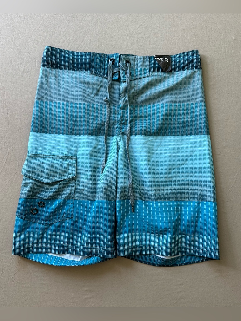 Just Bones Boardwear Color-block Cargo board shorts